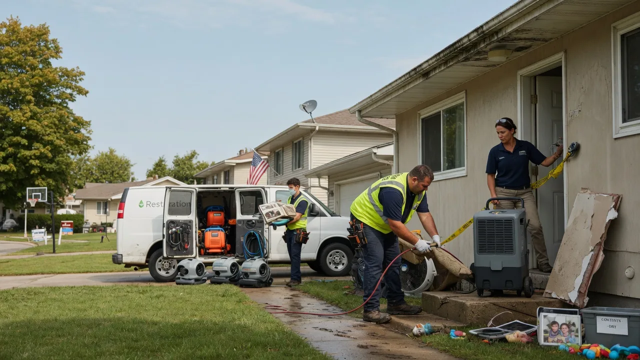 Water Damage Restoration in Zahl, ND near me
